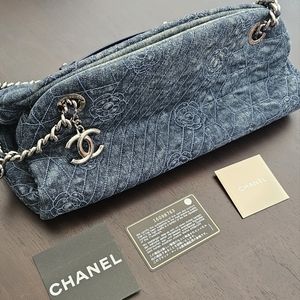 AUTHENTIC Chanel denim bag limited edition